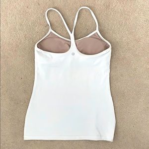 Lulu Lemon white tank size:6